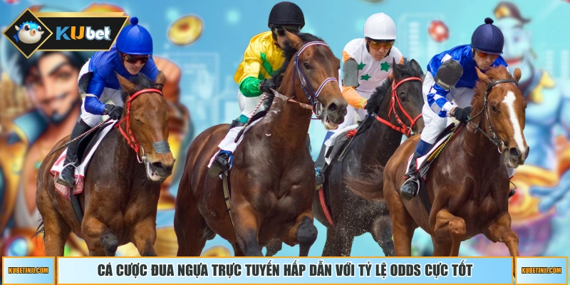 Cá cược đua ngựa trực tuyến hấp dẫn với tỷ lệ odds cực tốt