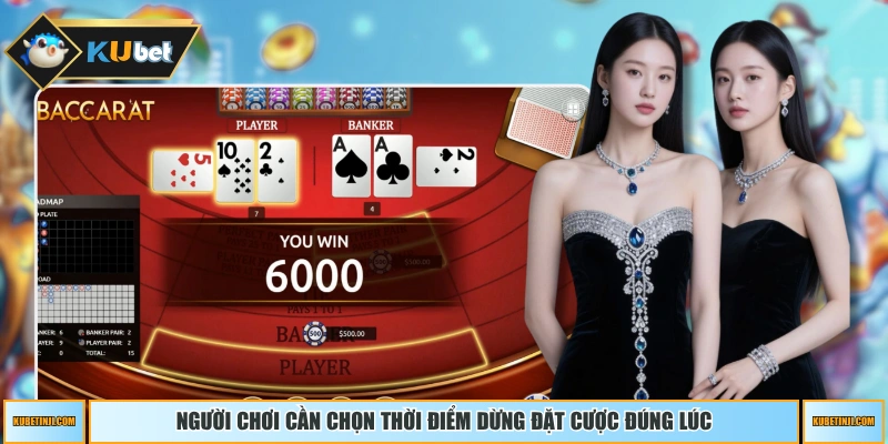 Người chơi cần chọn thời điểm dừng đặt cược đúng lúc